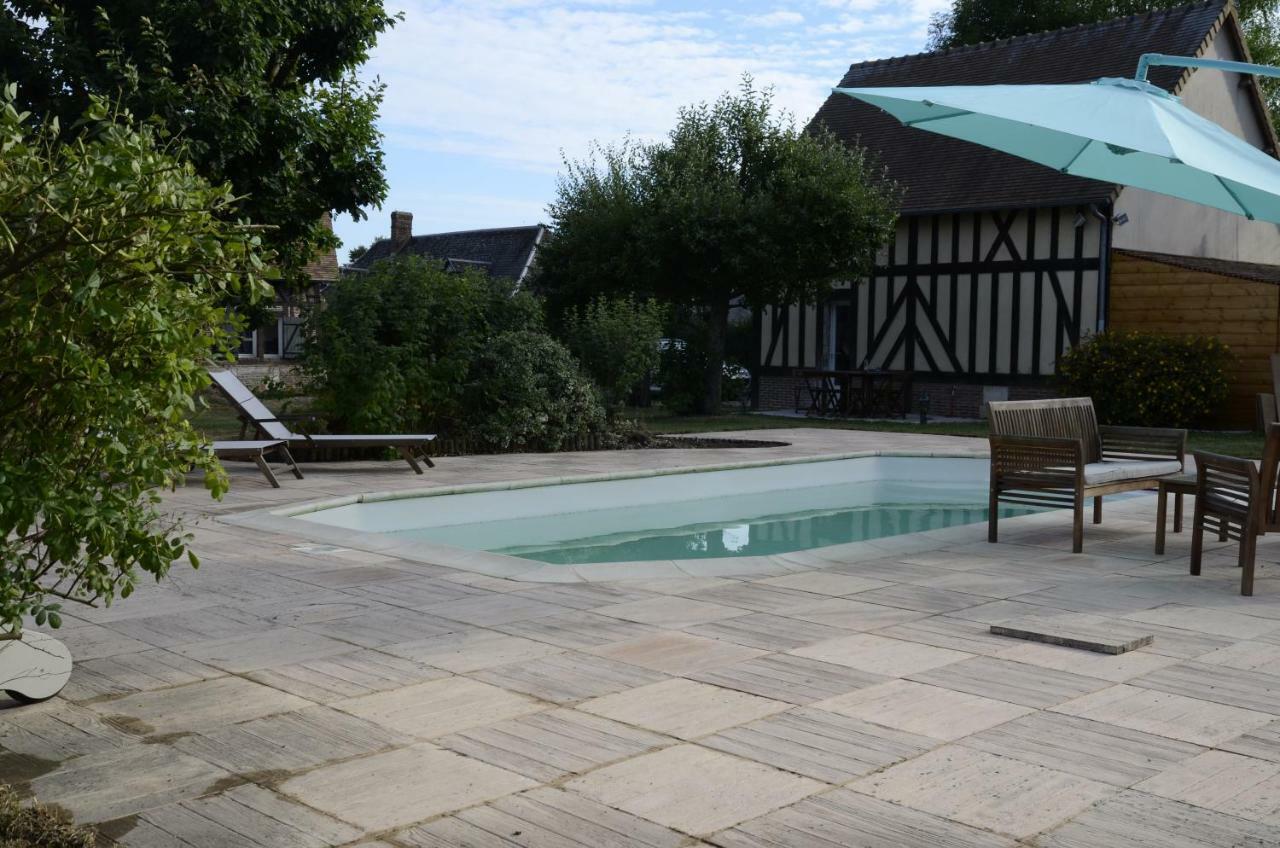 Gite De La Pature Le Thuit-Simer Exterior foto